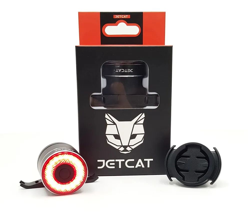 Фонарь велосипедный задний - JETCAT Flashmax Smart , аккумуляторный