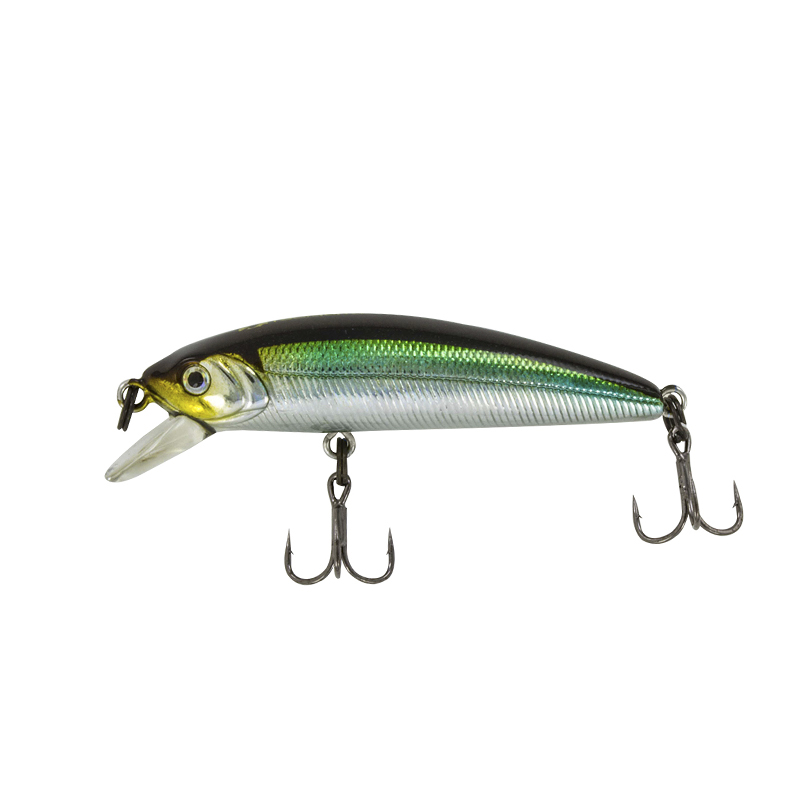 

Воблер Tsuribito Minnow 50F 005 (72569), Зеленый;серебристый, Minnow