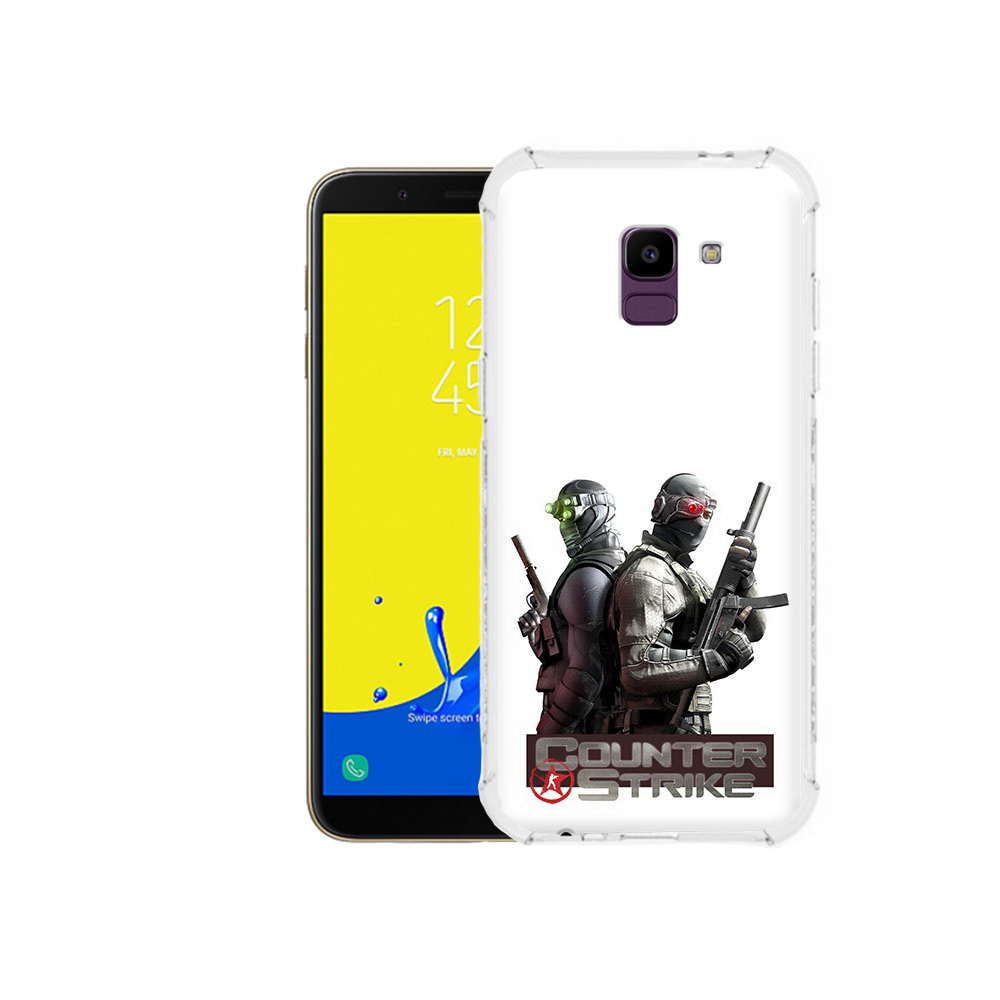 

Чехол MyPads Tocco для Samsung Galaxy J6 (2018) КС, Прозрачный, Tocco