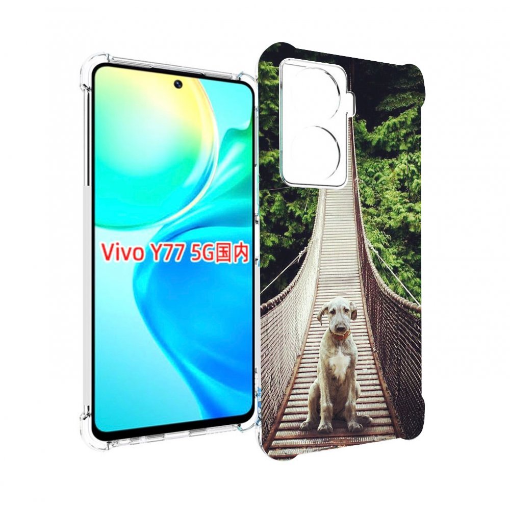 

Чехол MyPads ирландскии волкодав для Vivo Y77 5G, Прозрачный, Tocco