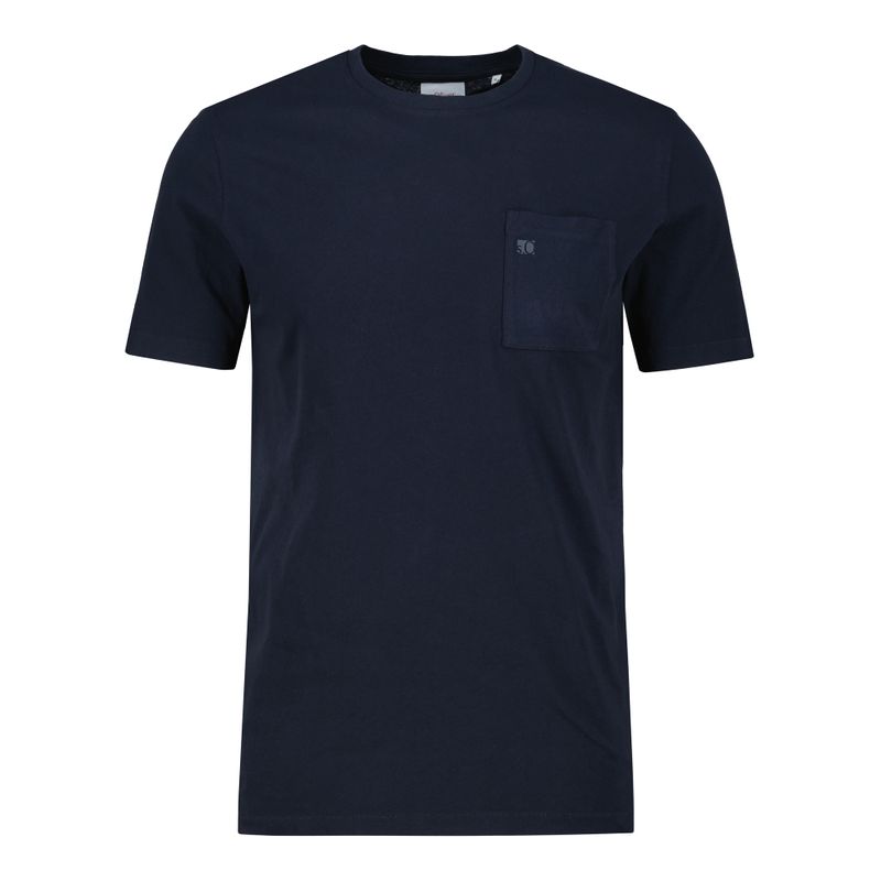 

Футболка мужская s.Oliver 2143922/5978 черная XXL, Черный, 2143922/5978