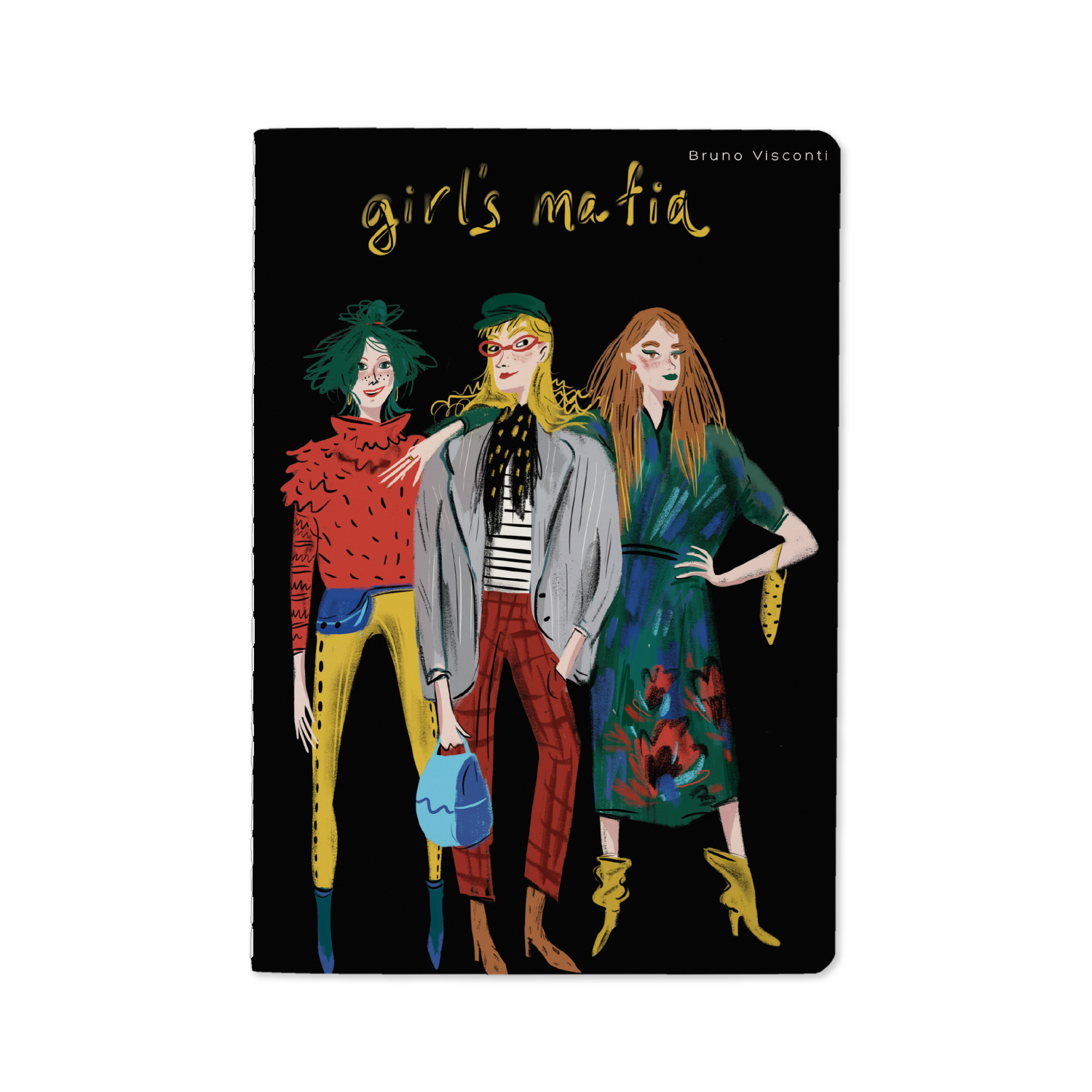 

Тетрадь общая в клетку Bruno Visconti Girls' mafia 7-40-001/32, 60 л., 1 шт.