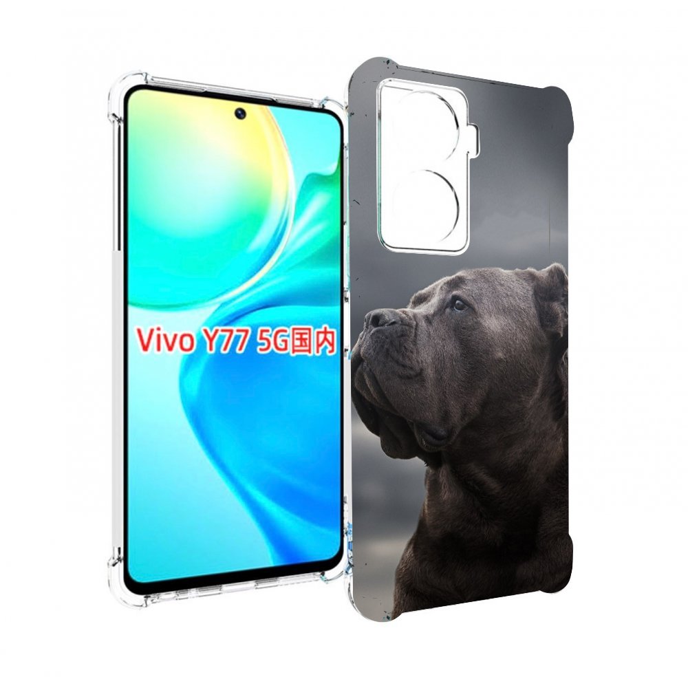 

Чехол MyPads кане корсо для Vivo Y77 5G, Прозрачный, Tocco