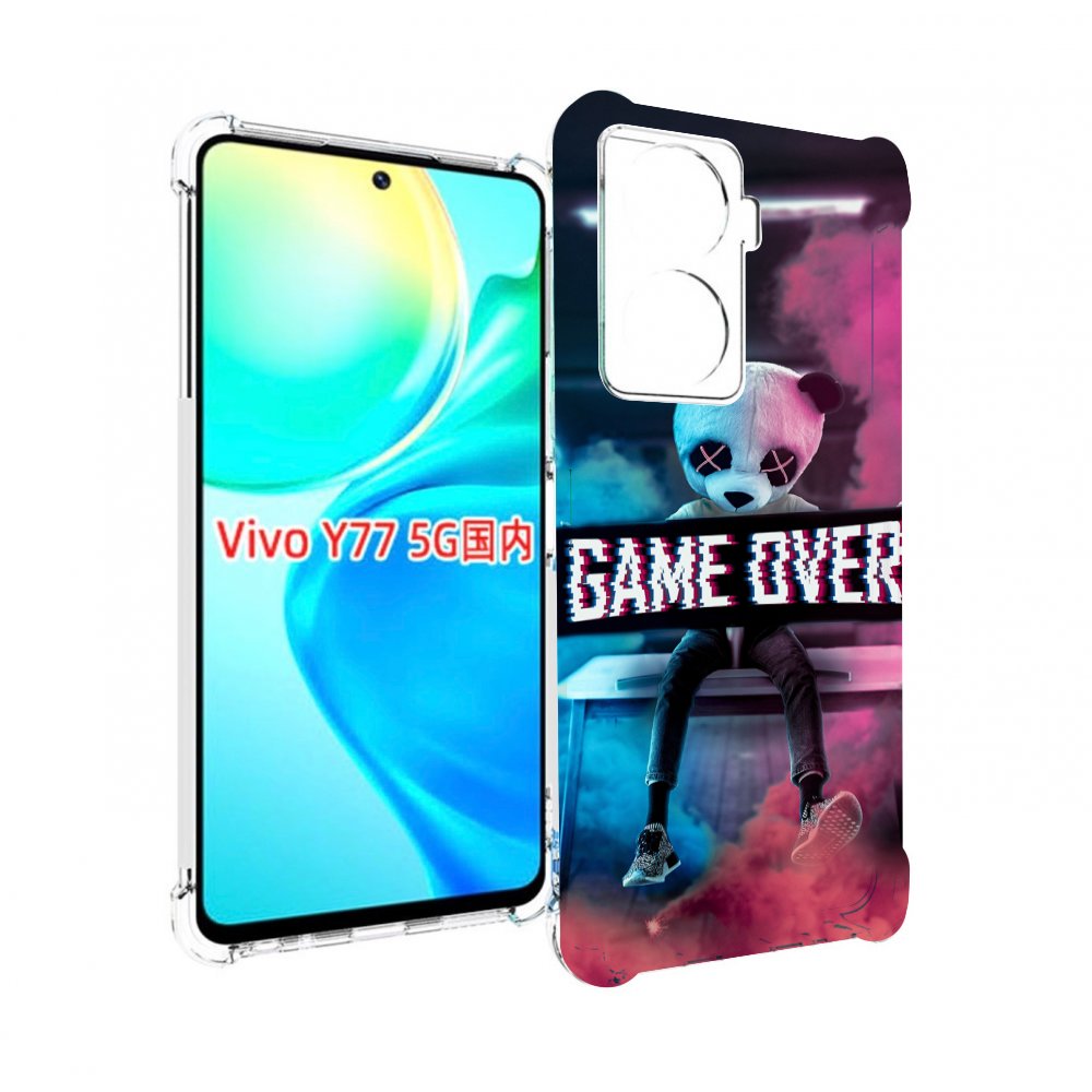 

Чехол MyPads картина-панда для Vivo Y77 5G, Прозрачный, Tocco