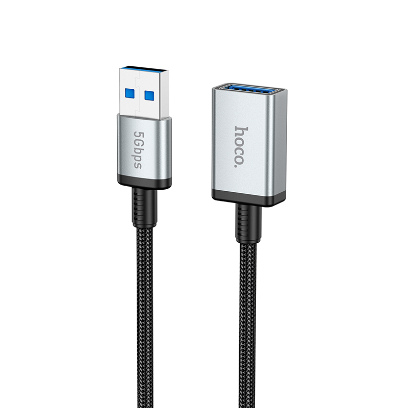 

Кабель Hoco US10 USB - USB, 3 А, 0.5 м, черный, US10