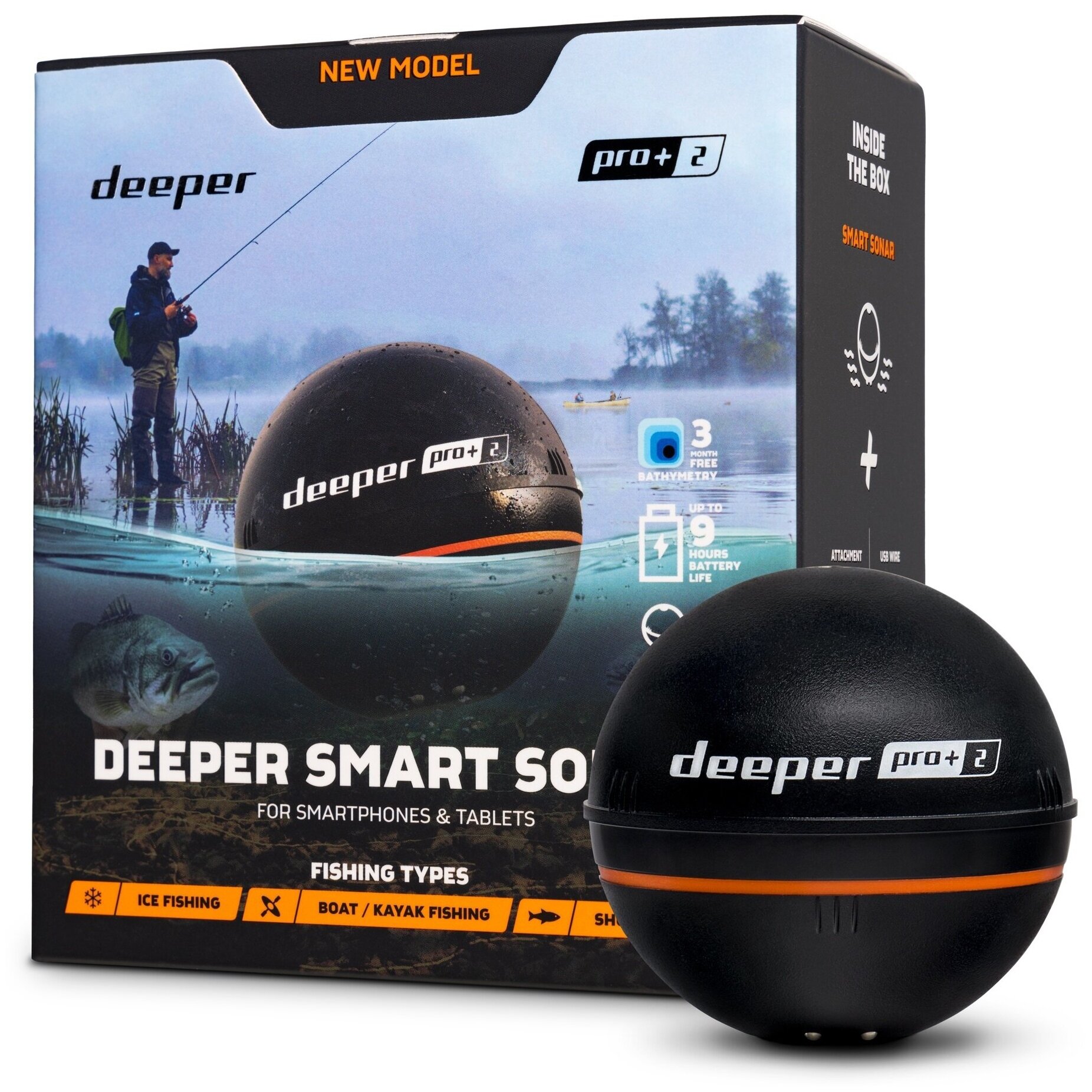 фото Эхолот беспроводной deeper pro+