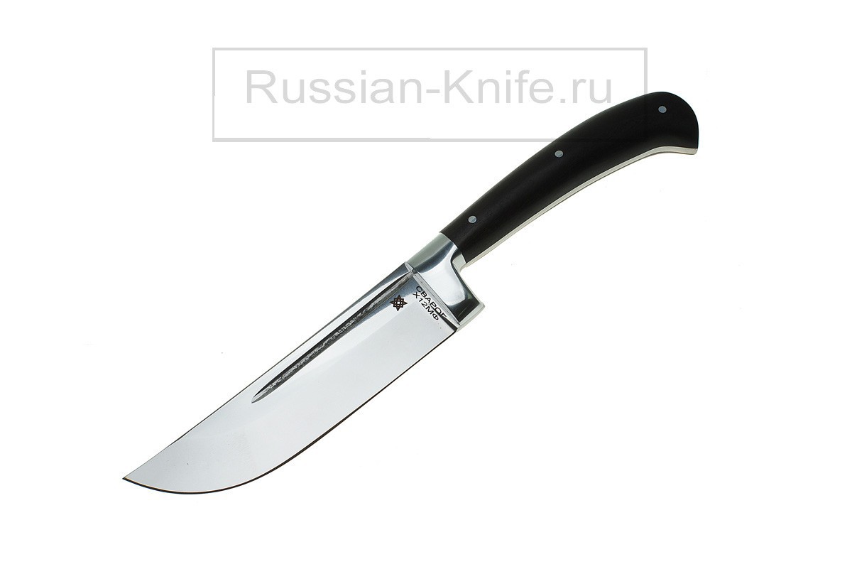 

Нож Бахарман (сталь Х12МФ) ц.м., граб