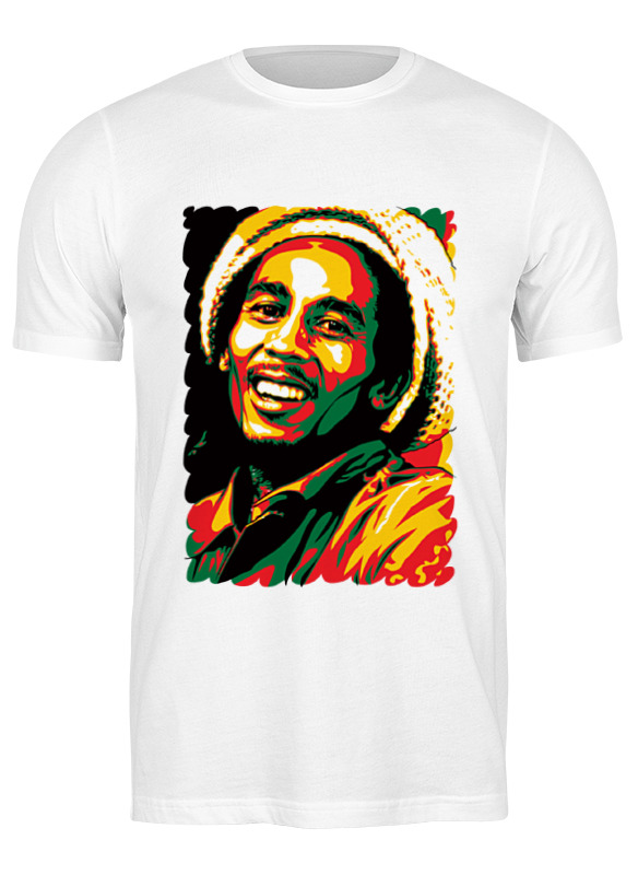 

Футболка мужская Printio Боб марлей (bob marley) 662079 белая S, Белый, Боб марлей (bob marley) 662079