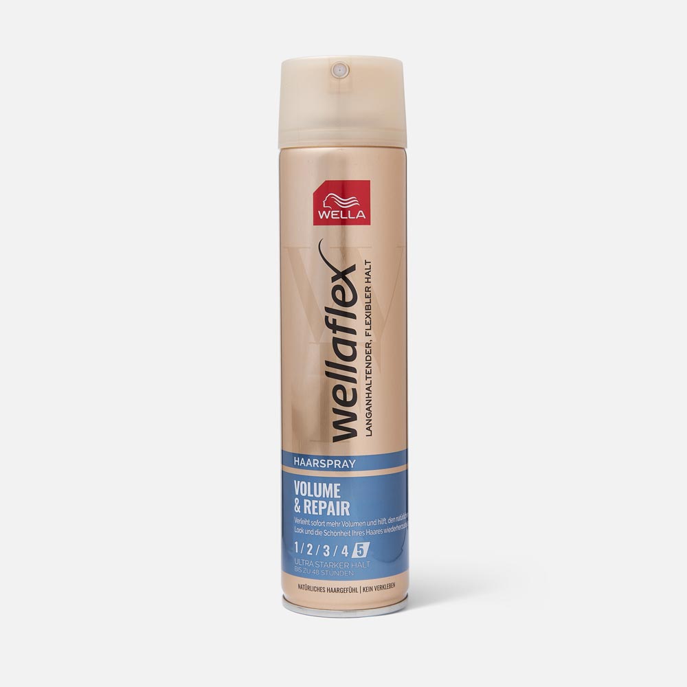 Лак для волос Wella Wellaflex Volume Repair суперсильная фиксация 5 250 мл 697₽