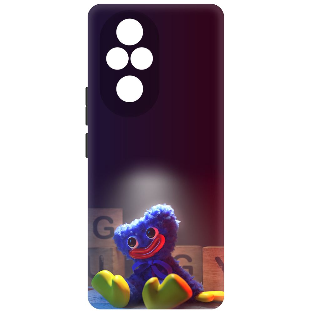 

Чехол-накладка Krutoff Soft Case Хаги Ваги игрушка для Honor 200 Pro черный