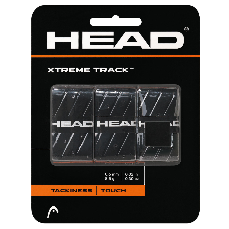 фото Обмотка для ручки ракетки head overgrip xtremetrack x3 285124-bk, black