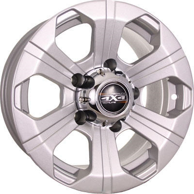 

Колесный диск Tech-line 547 (S) 8xR15 ET0 5*139.7 D108, Серебристый