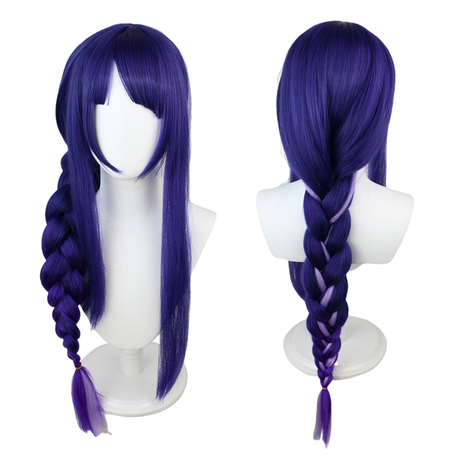 

Парик унисекс Mr. Sun Genshin wig фиолетовый, Genshin wig