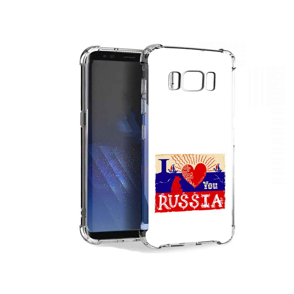 

Чехол MyPads Tocco для Samsung Galaxy S8+ Люблю Россию, Tocco