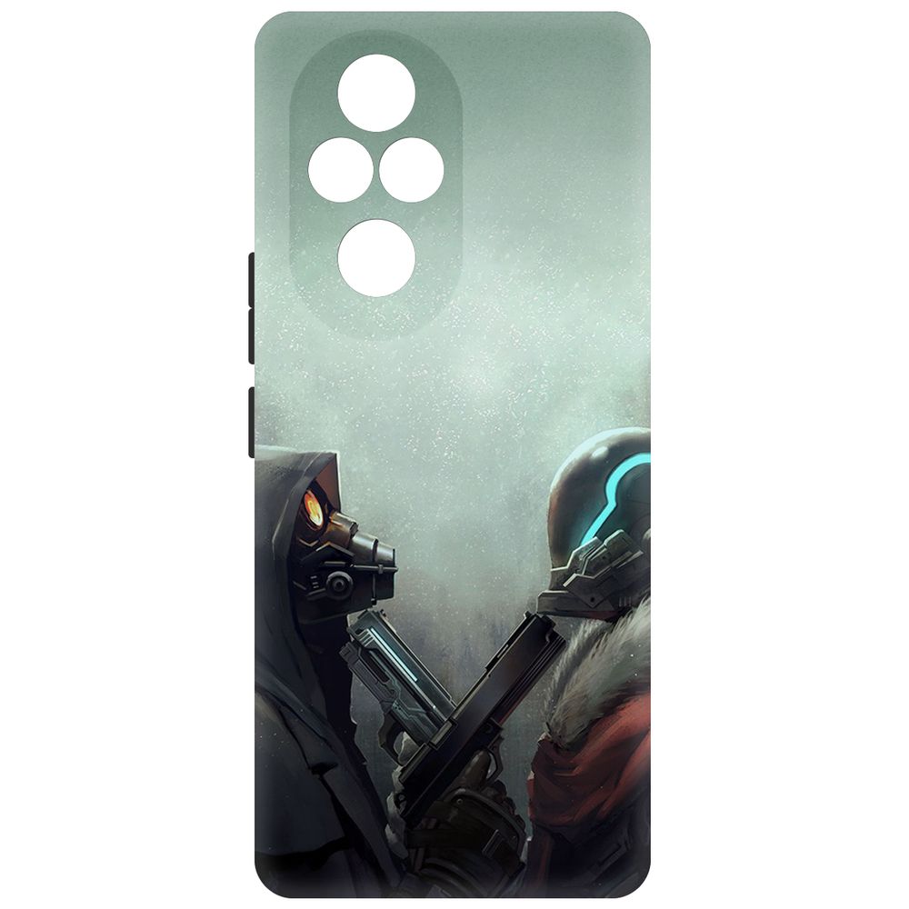 

Чехол-накладка Krutoff Soft Case Cтандофф 2 - Противостояние для Honor 200 Pro, Черный
