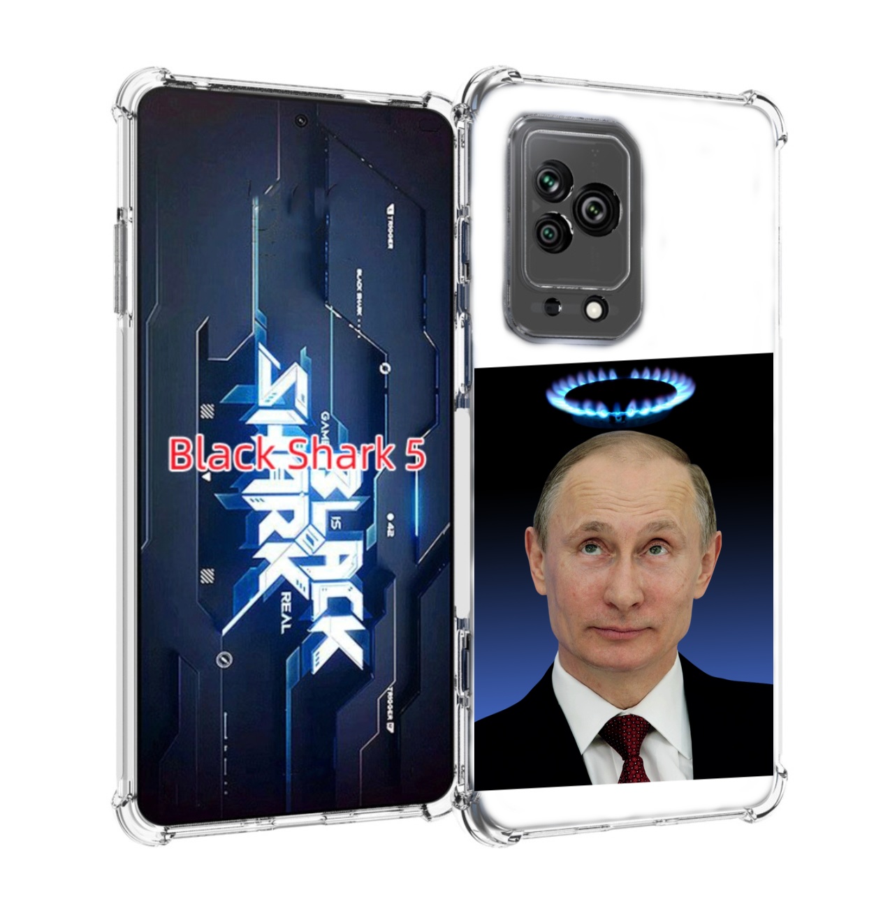 

Чехол MyPads святой газ для Xiaomi Black Shark 5, Прозрачный, Tocco