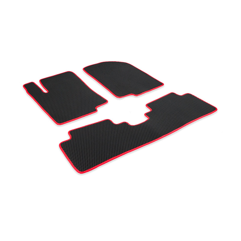 

Комплект ковриков в салон CellMat ЭВА Чанган CS75, черный-красный, CS75