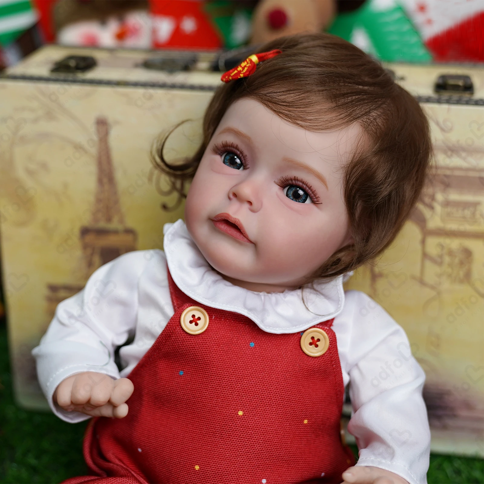 Кукла NPK Реборн девочка Стефания мягконабивная