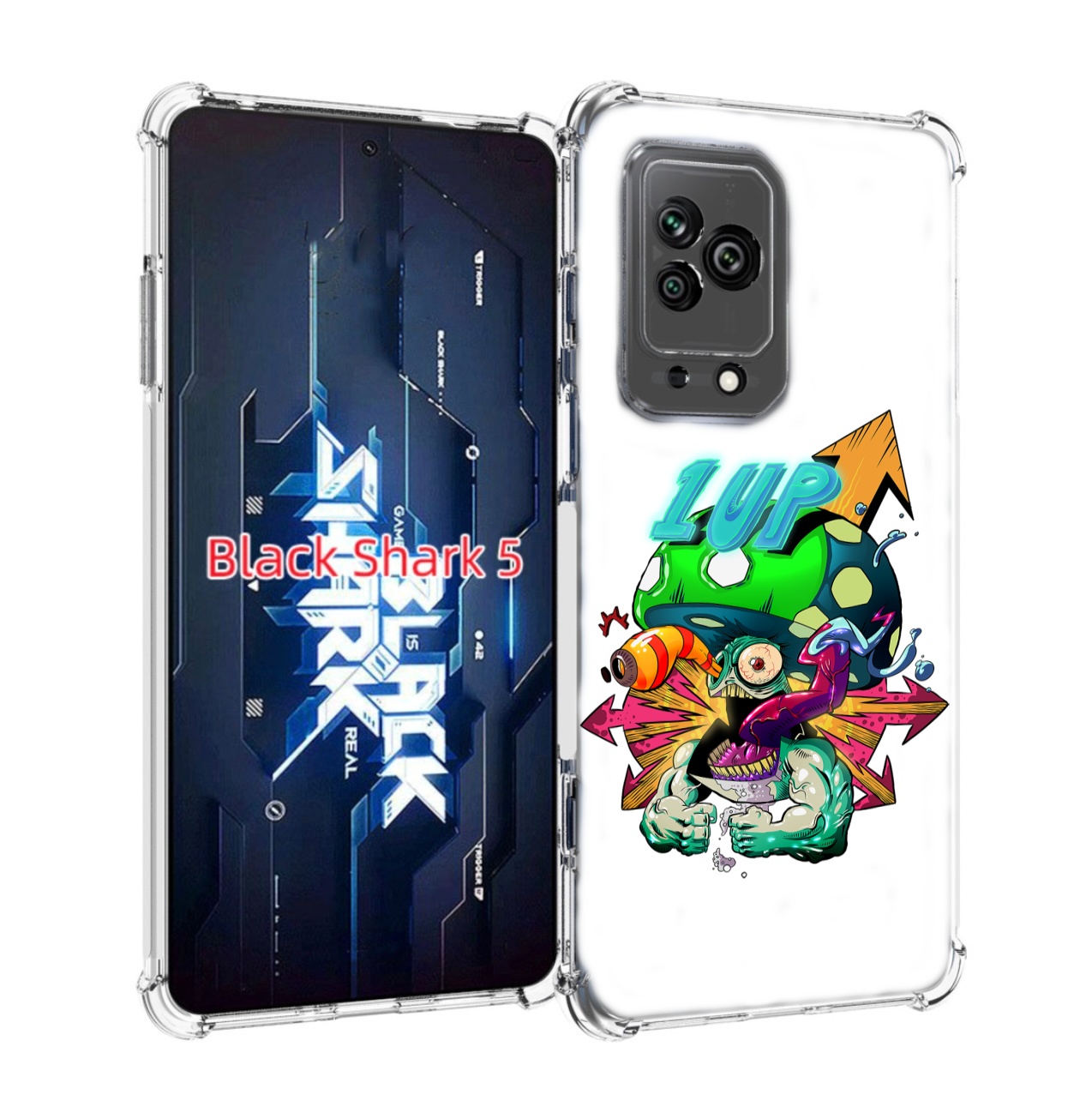

Чехол MyPads сильный гриб абстракция для Xiaomi Black Shark 5, Прозрачный, Tocco