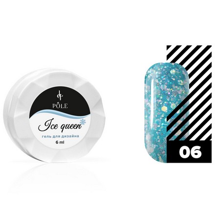 

Гель для дизайна POLE Ice Queen №06