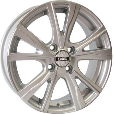 

Колесный диск Tech-line Neo 674 (S) 6xR16 ET37 4*100 D60.1, Серебристый
