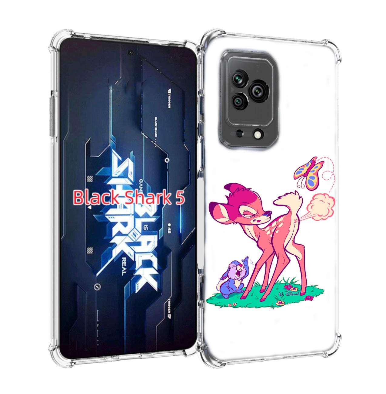 

Чехол MyPads смешной олененок для Xiaomi Black Shark 5, Прозрачный, Tocco