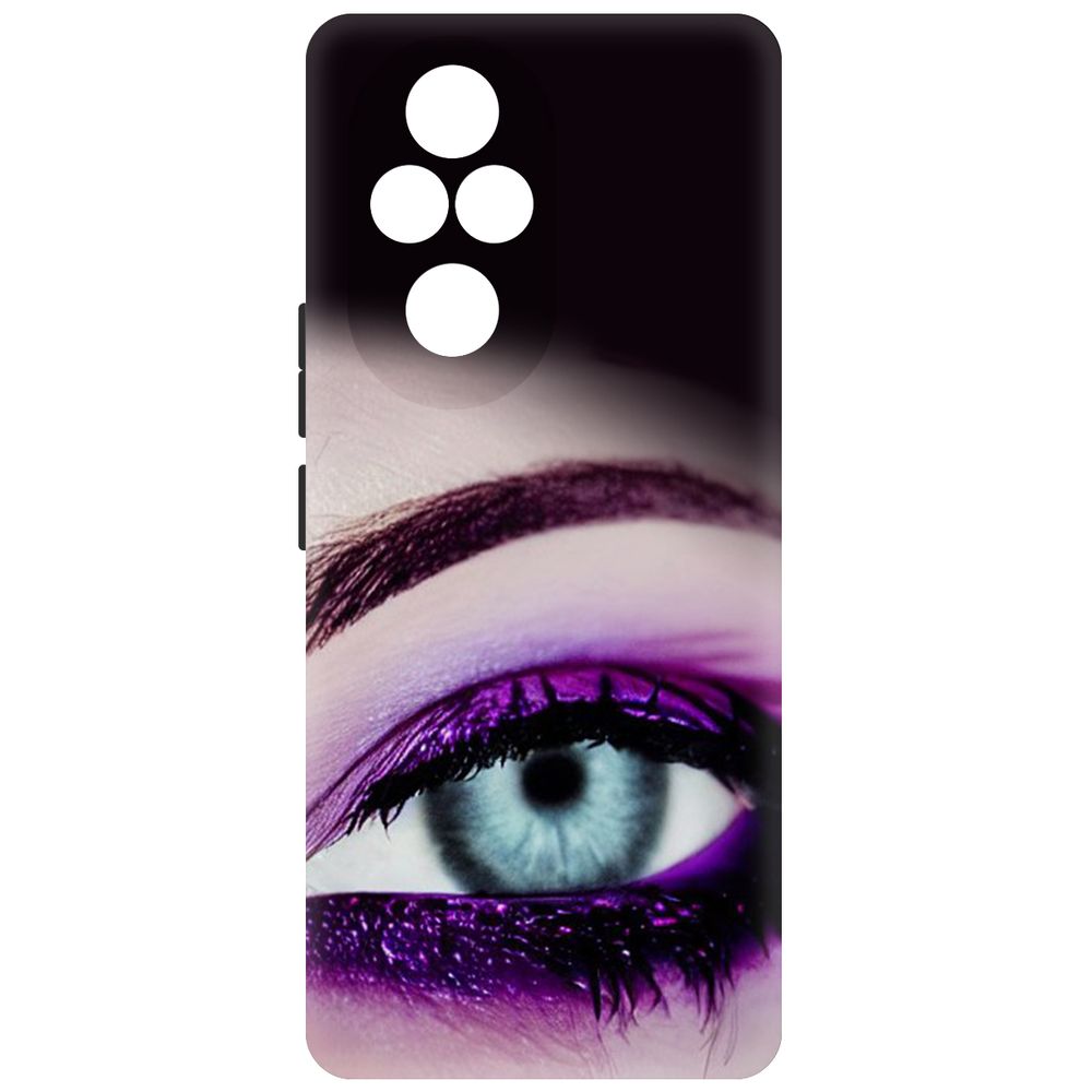 

Чехол-накладка Krutoff Soft Case Взгляд для Honor 200 Pro черный