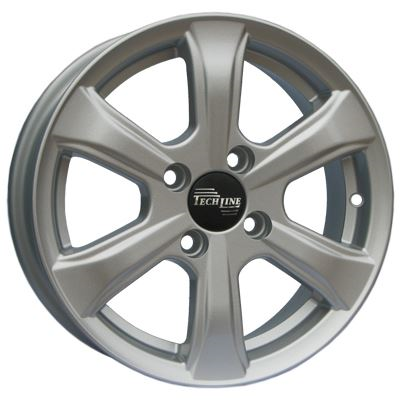 

Колесный диск Tech-line 408 (S) 5.5xR14 ET43 4*100 D60.1