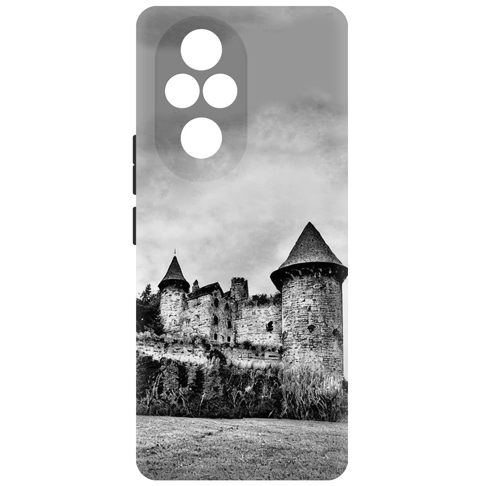 

Чехол-накладка Krutoff Soft Case Старый замок для Honor 200 Pro черный