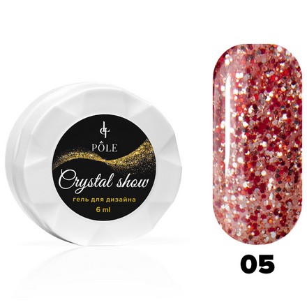 Гель для дизайна POLE Crystal Show №05