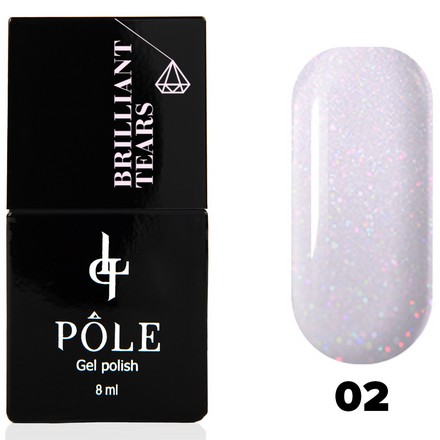 

Гель-лак Pole Brilliant Tears №02 Кварц