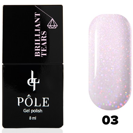 

POLE, Гель-лак Brilliant Tears №03, Розовый кварц