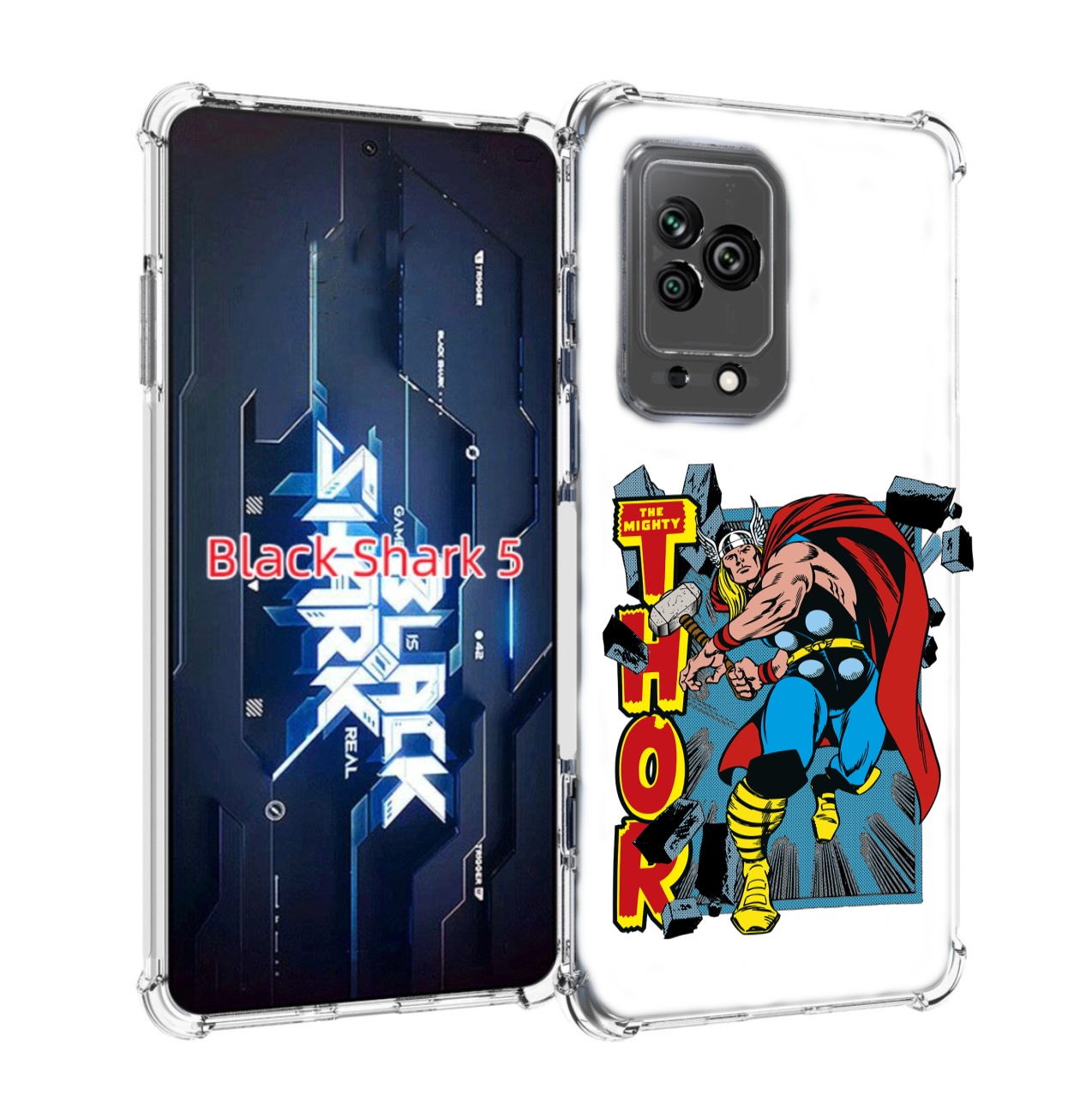 

Чехол MyPads тор комикс для Xiaomi Black Shark 5, Прозрачный, Tocco
