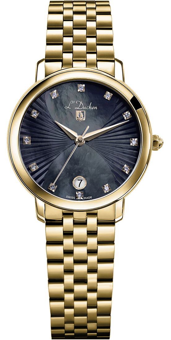 фото Наручные часы женские l duchen d 801.20.31 золотистые l'duchen