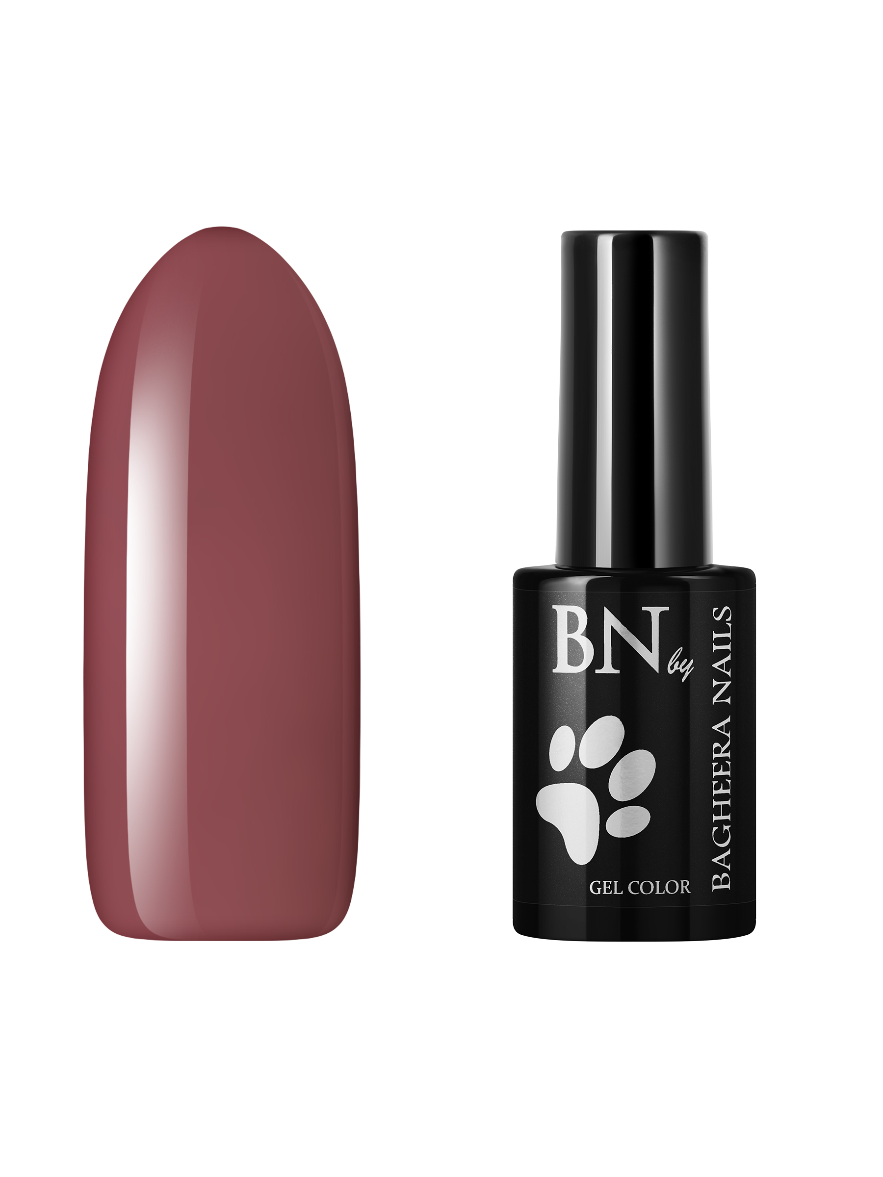 Гель-лак для ногтей Bagheera Nails Lipstick Camouflage li-017 профессиональный, 10 мл