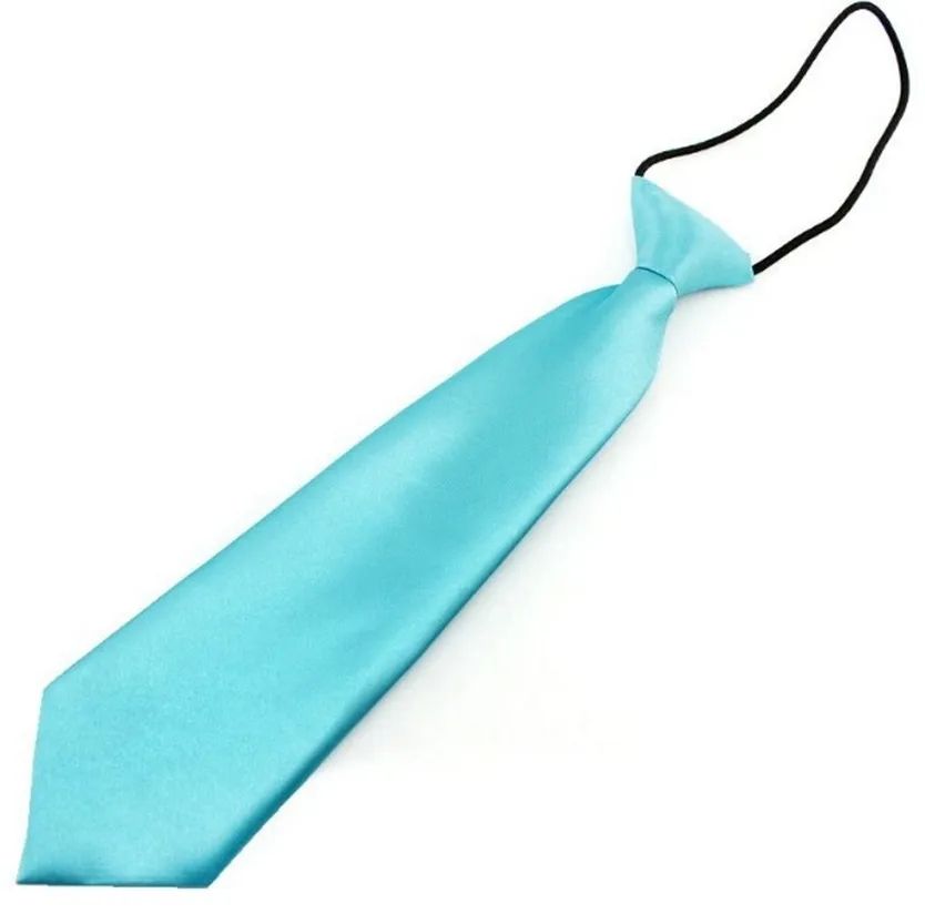 Детский галстук 2beMan MG22 бирюзовый, голубой