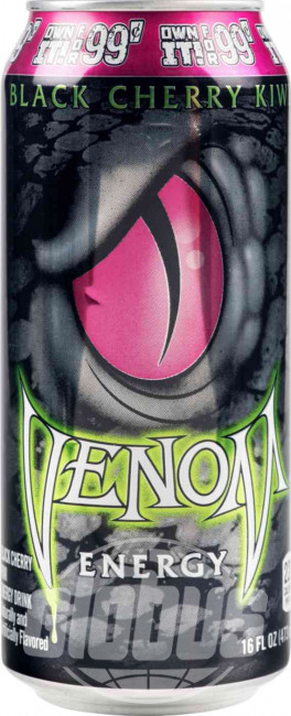 

Энергетик Venom Blek 473 мл, вишня/киви, Blek