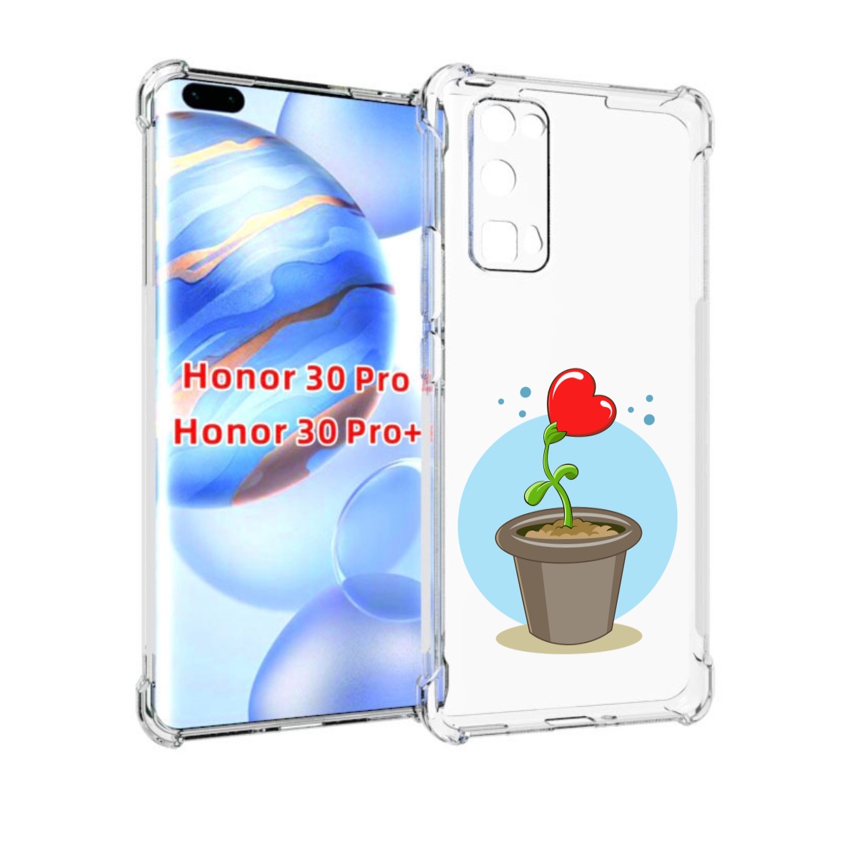 

Чехол бампер MyPads Растение любви 14 февраля для Honor 3, Прозрачный, Tocco