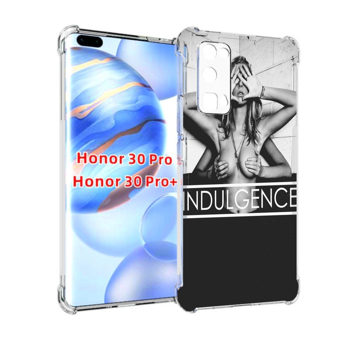 

Чехол бампер MyPads Страсть для Honor 30 Pro, Прозрачный, Tocco