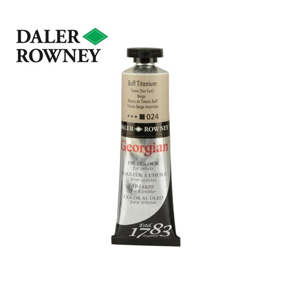 фото Daler rowney краска масляная daler-rowney georgian 38мл 024 титановый бежевый