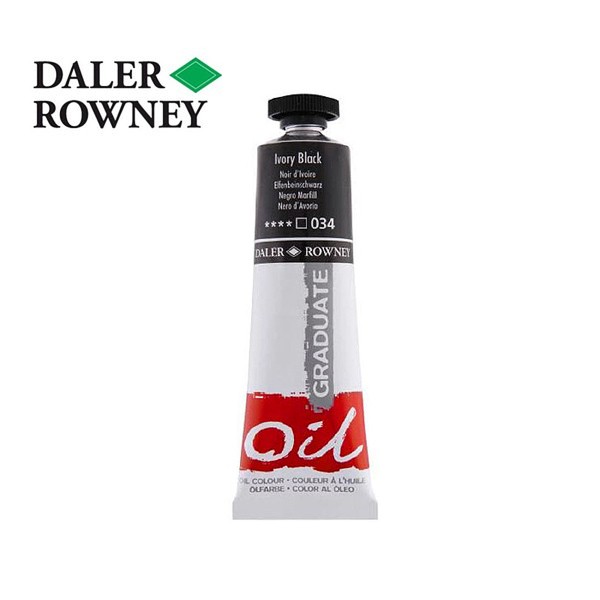 фото Daler rowney краска масляная daler-rowney graduate 38мл 034 кость жженая