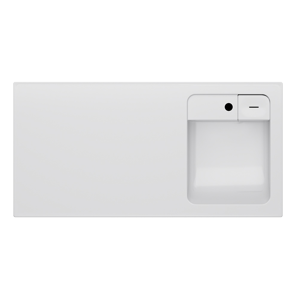 

Am.Pm X-Joy M85AWPR1001WG 100 правая, белый глянец