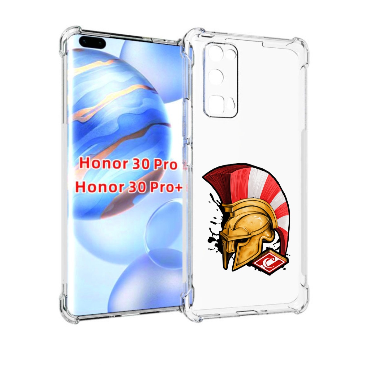 фото Чехол бампер mypads фк спартак шлем для honor 30 pro honor