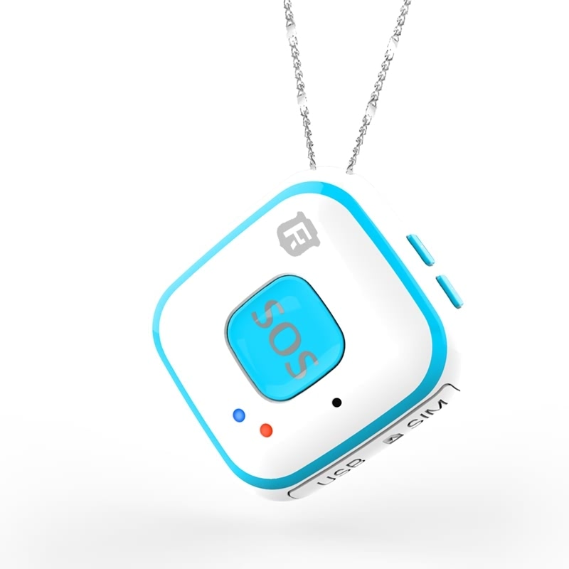 

Reachfar Мини GPS трекер/GPS маяк кулон Reachfar RF-V28 White-Blue, Белый;голубой, RF-V28