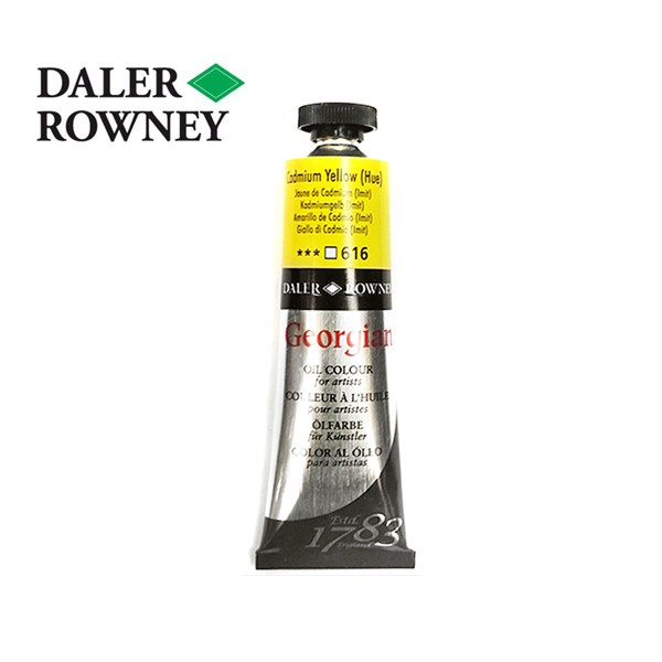 фото Daler rowney краска масляная daler-rowney georgian 38мл 616 кадмий желтый (имитация)