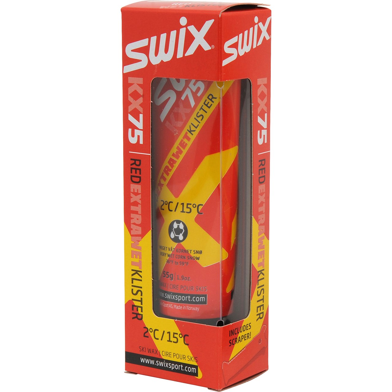 Клистер Swix KX75 красный