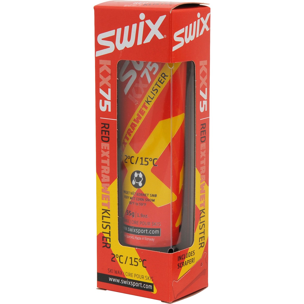 

Клистер Swix KX75 красный