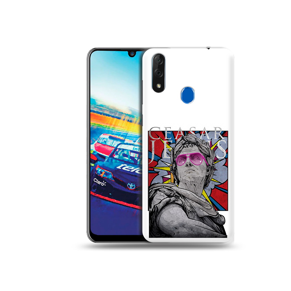 Чехол MyPads Tocco для ZTE Blade V10 крутая статуя свободы (PT136503.455.423)