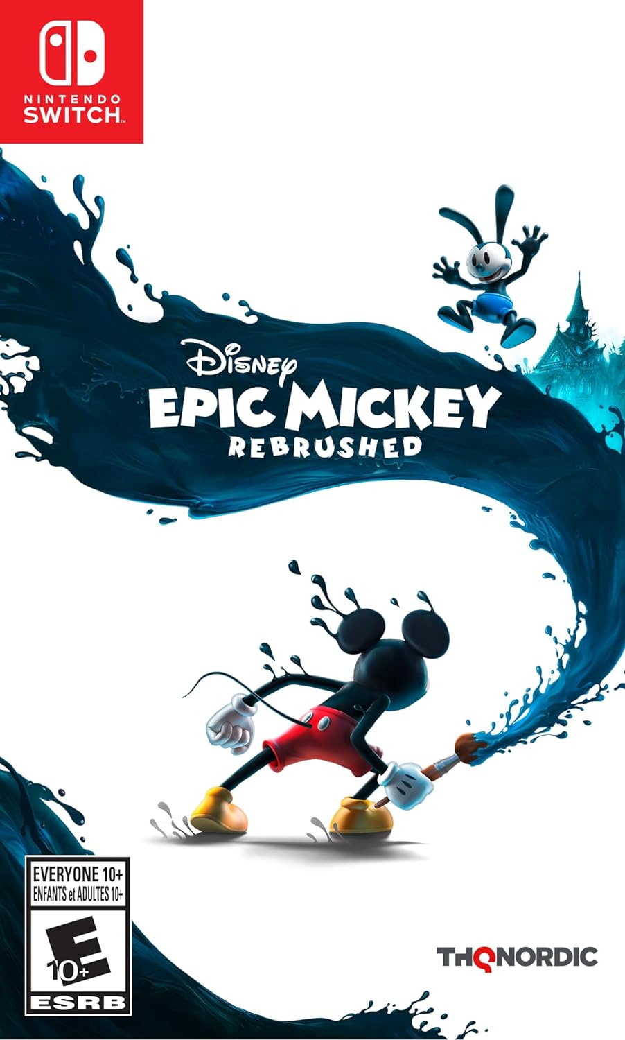 Игра Disney Epic Mickey: Rebrushed (Nintendo Switch, полностью на иностранном языке)