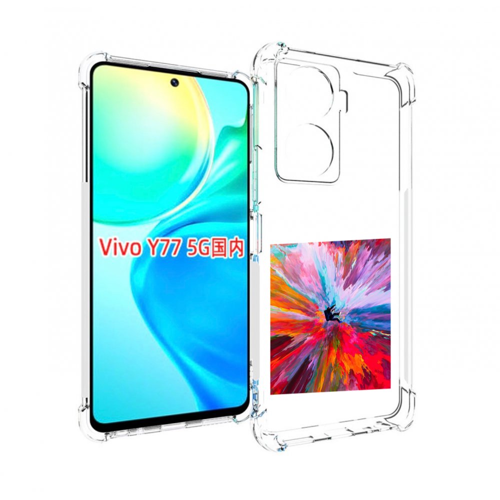 

Чехол MyPads красочный астранавт для Vivo Y77 5G, Прозрачный, Tocco